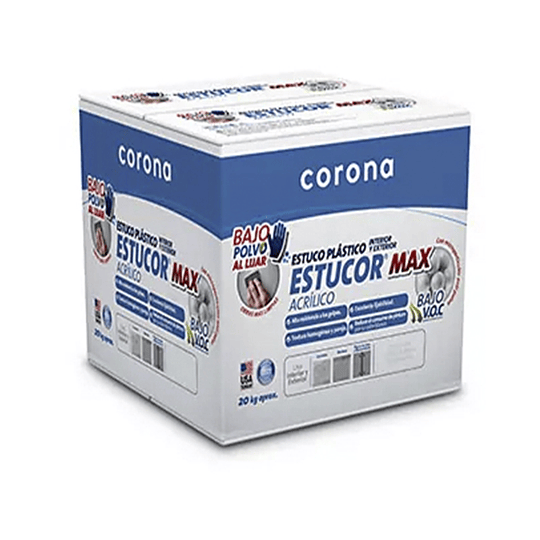 Estucor max caja 20 Kg - Corona