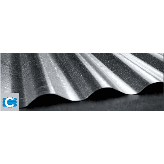 Teja zinc galvanizada no. 7 (0,17) x 2.10 C35 - Corpacero