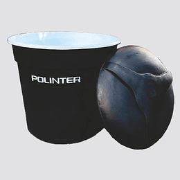 Tanque polinter aquatank C/Doble 500 litros Negro