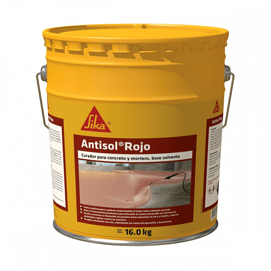 Sika Antisol® rojo de 16 kg