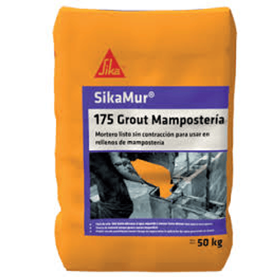 SikaMur®-175 grout mampostería de 95 Kg