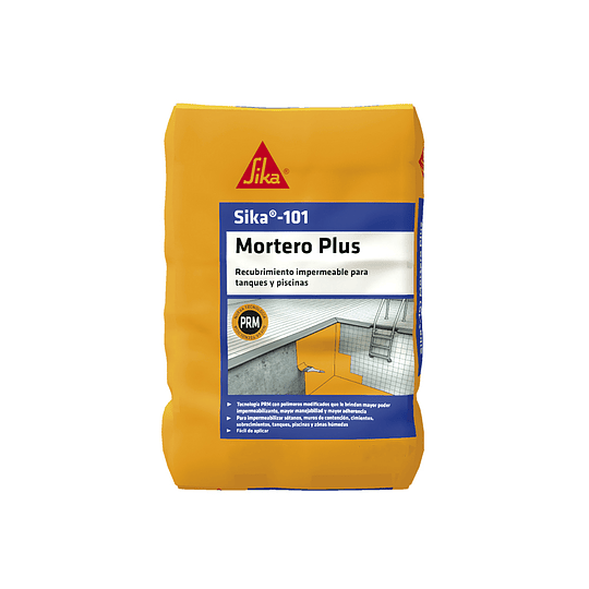 Sika®-101 Mortero Plus Blanco de 10 Kg