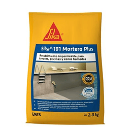 Sika®-101 Mortero Plus Gris de 2 Kg