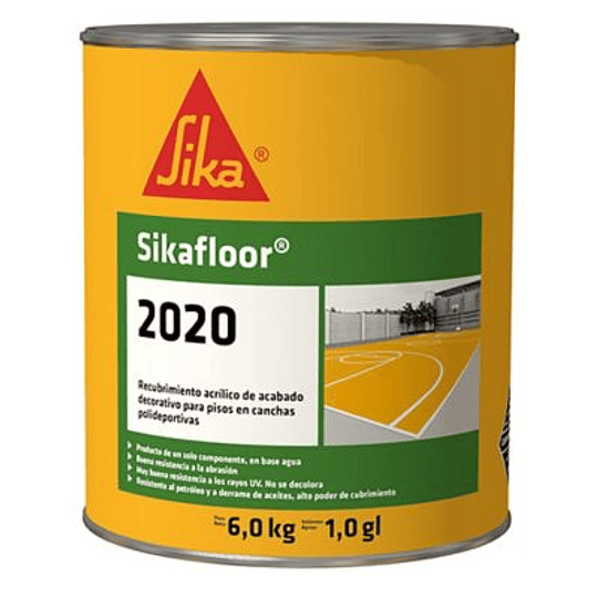 Sikafloor®-2020 amarillo de 1 galón