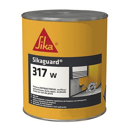 Sikaguard® 317 W blanco semimate de 1 galón