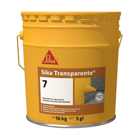 Sika® Transparente-7 de 16 Kg