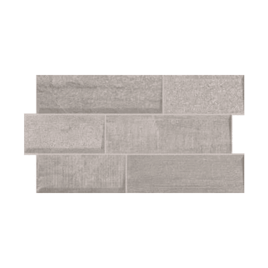 Fachaleta maite cemento gris caras diferenciadas - 34,5x62 cm - caja: 1.71 m2 - Corona