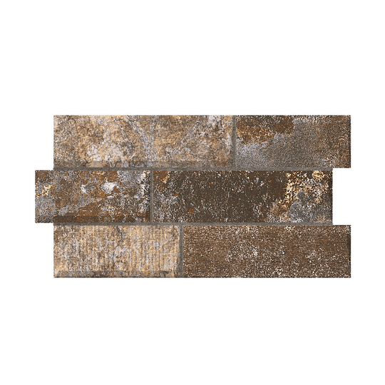 Fachaleta maite óxido caras diferenciadas - 34,5x62 cm - caja: 1.71 m2 - Corona