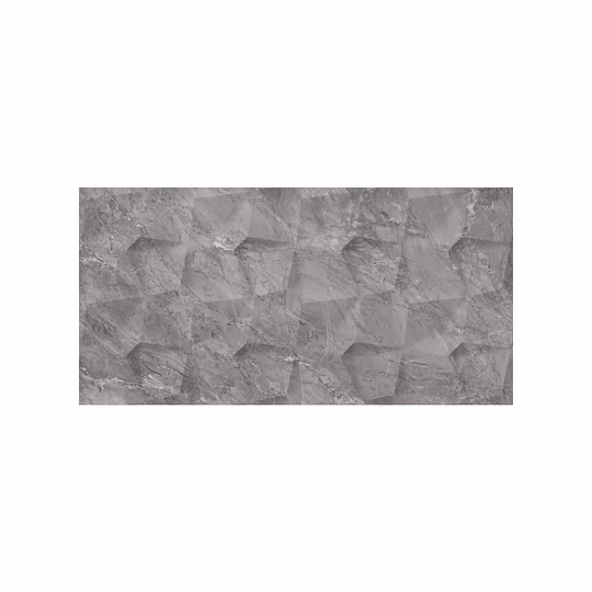 Pared estructurada abril gris oscuro caras diferenciadas - 30x60 cm - caja: 1.08 m2 - Corona
