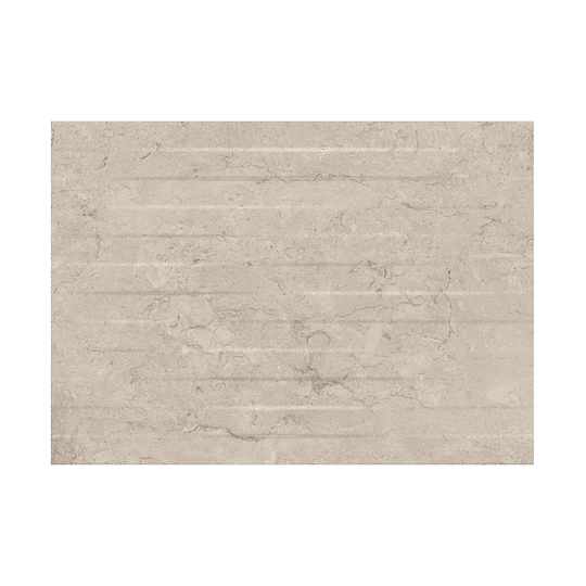 Pared estructurada maro beige caras diferenciadas - 25x35 cm - caja: 2 m2 - Corona