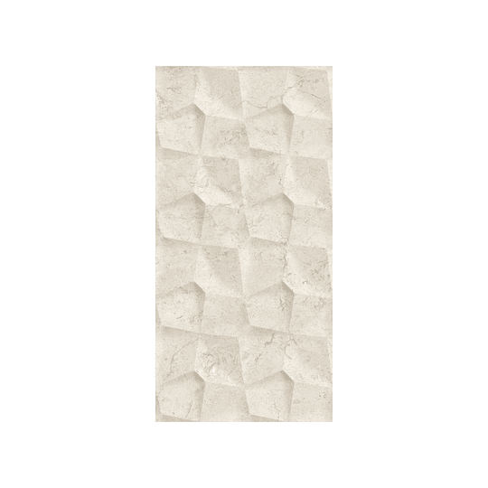 Pared estructurada memfis beige caras diferenciadas - 30x60 cm - caja: 1.08 m2 - Corona