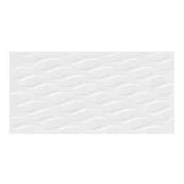 Pared estructurada eco blanco cara única - 30x60 cm - caja: 1.44 m2 - Corona