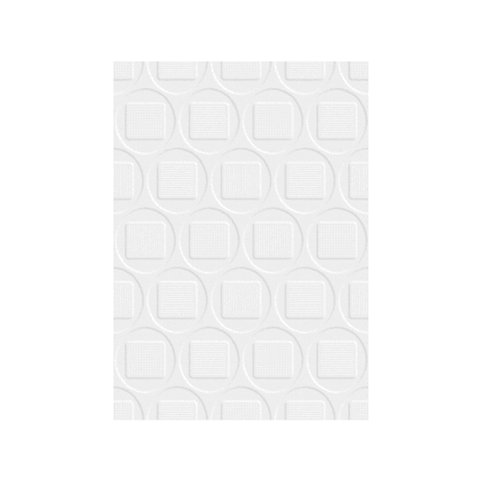 Pared mayal blanco cara única - 25x35 cm - caja: 2 m2 - Corona
