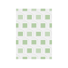 Pared mayal verde cara única - 25x35 cm - caja: 2 m2 - Corona