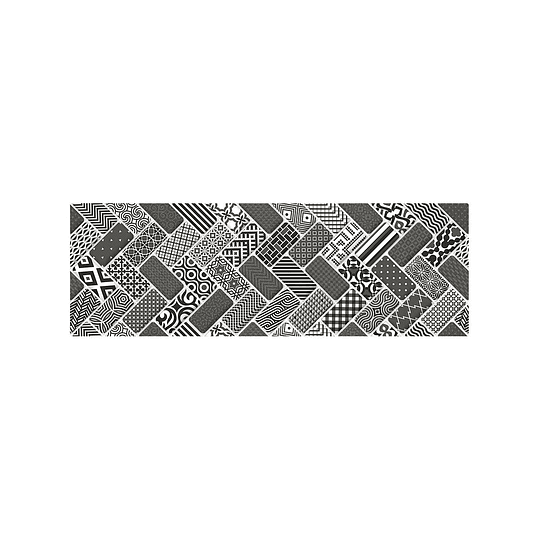 Listón maracaibo negro cara única - 15x45 cm - unidad - Corona