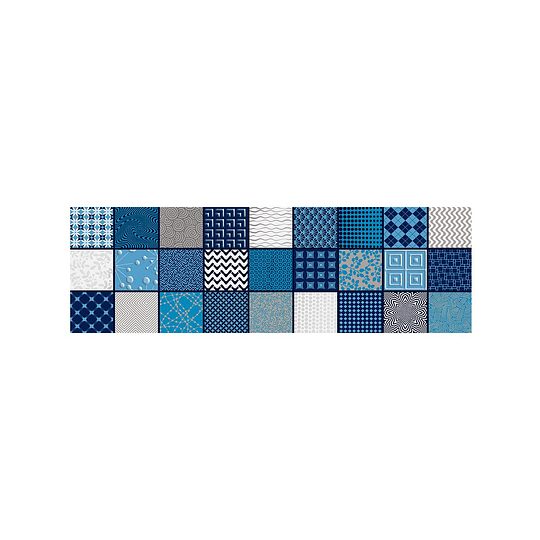Listón aries azul cara única - 13.5x43 cm - unidad - Corona