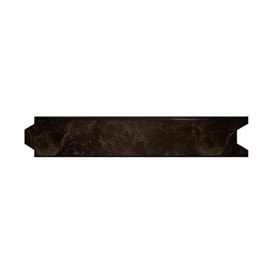 Guardaescoba sf santa bárbara negro cara única - 8x41.6 cm - unidad - Corona