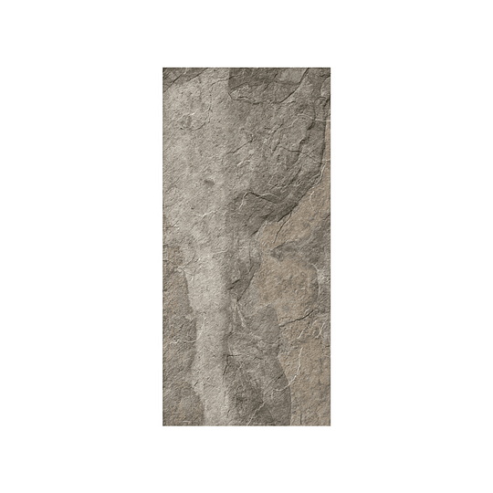 Piso rectificado piedra bonita negro multitono - 41x90 cm - caja: 1.11 m2 - Corona