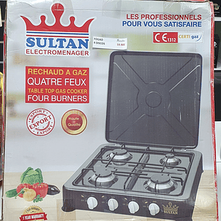 Placa a Gás 4 Bicos 