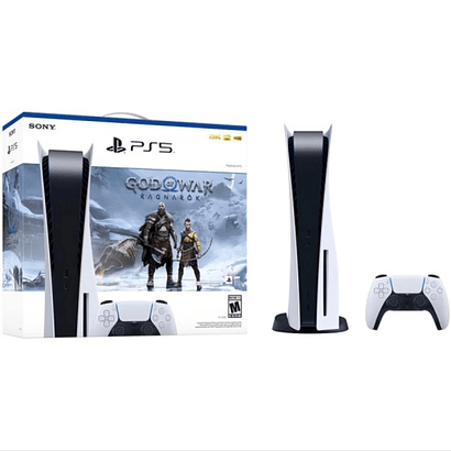 Consola Playstation Sony PS5 Blu-Ray Edition Console + Jogo God of War 1