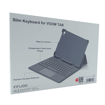 Tablet 10″ INNJOO Voom Tab Pro 2 6Gb 128Gb Cinza 4G  Oferta de Teclado 2