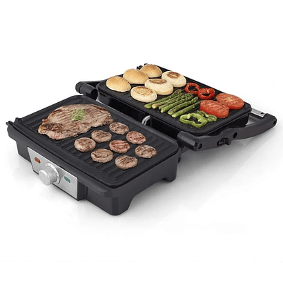 Grelhador Elétrica Orbegozo GR3800 1500W Tamanho 2 x 275*165mm 2