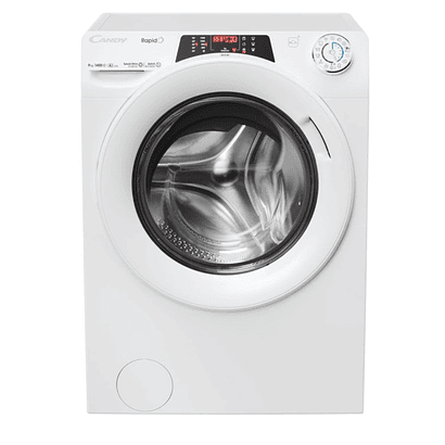 MÁQUINA DE LAVAR ROUPA CANDY ( 1400 rpm - 9 Kg - Branco )