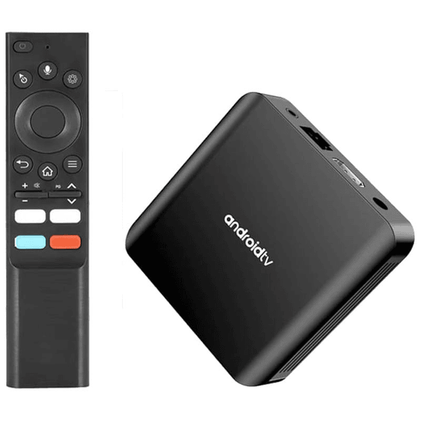 TV98 ATV PLUS 8K H313 2GB/16GB Dual Wifi Android 14 Preto - Android TV