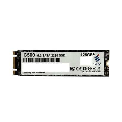 Disco SSD SCY M.2 Sata C500 128Gb 2280 550Mbs 495Mbs
