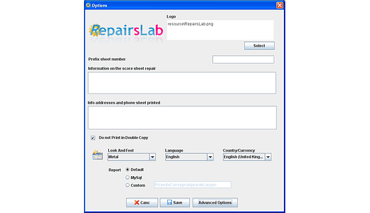 REPARAÇÕES EM LOJA