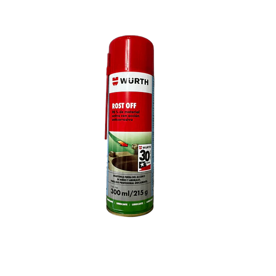 Rost Off Aflojatuerca Lubricante Wurth 300 ml | Anticorrosivo | Servicio DI