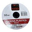Cadena Plástica 6mm Carrete 50 Mts Blanca y Roja | Seguridad Industrial | Servicio DI