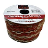 Cadena Plástica 6mm Carrete 50 Mts Blanca y Roja | Seguridad Industrial | Servicio DI