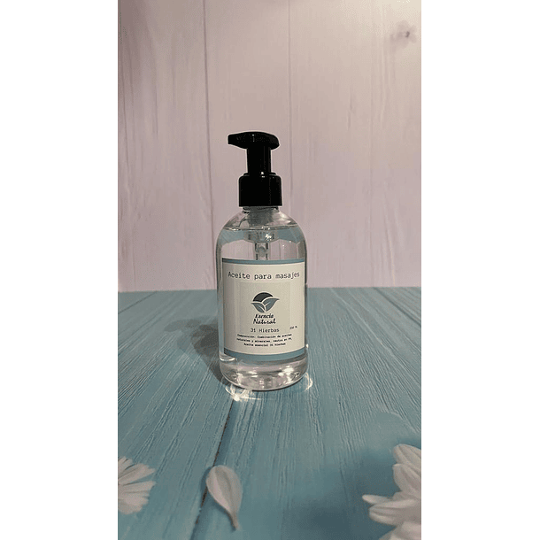 Aceite de masajes con aceite esencial 250 ML 4