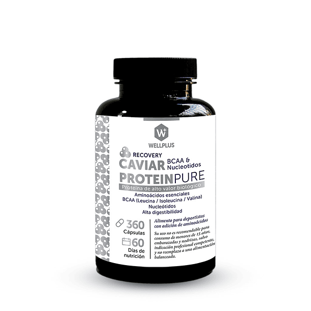 Caviar protein pure 360 cap 