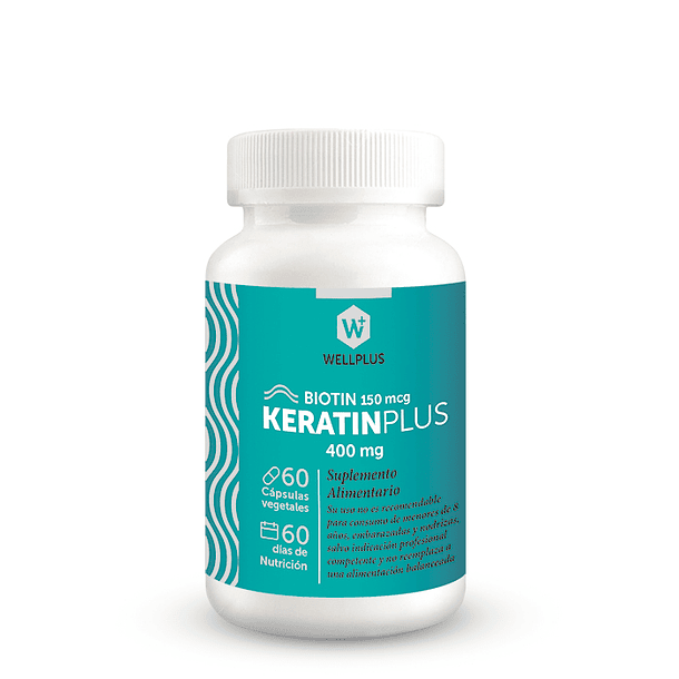 Keratin Plus Biotin 60 caps.  1
