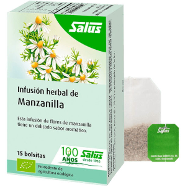 Infusión Herbal de Manzanilla Orgánica 25 bol. 