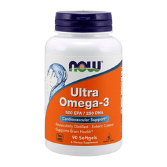Ultra Omega 3 500 mg. EPA / 250 mg.  DHA 90 cápsulas blandas