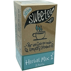 Té Herbal Mix 1 Sin Stevia 20 Bolsitas