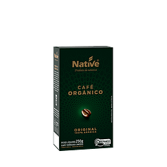 CAFÉ ORGÁNICO TOSTADO Y MOLIDO ORIGINAL NATIVE 250 g