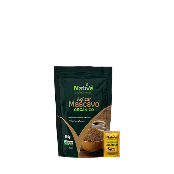 AZÚCAR MORENO ORGÁNICO NATIVE 250 g  