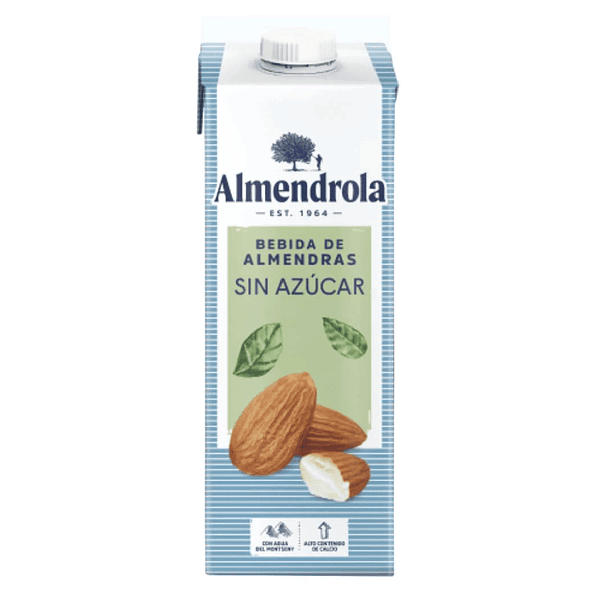 ALIMENTO LÍQUIDO DE ALMENDRA SIN AZÚCAR 1L ALMENDROLA 