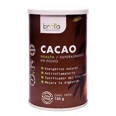 Cacao en Polvo Orgánico 150 Gr.