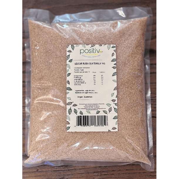 Azucar Rubia Guatemala 1 Kg. 