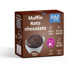 Muffin Instantáneo Keto Chocolate 