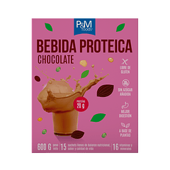 Bebida Proteica de Chocolate 600 Gr. 