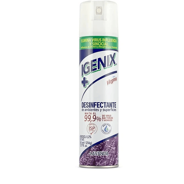 Desinfectante en aerosol Lavanda 360 ml 