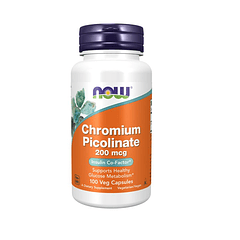 CHROMIUM PICOLINATE 200 MCG 100 CAPSULAS VEGETALES