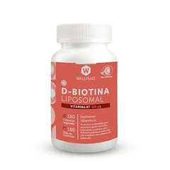 D-Biotina Liposomal 180 Cap.