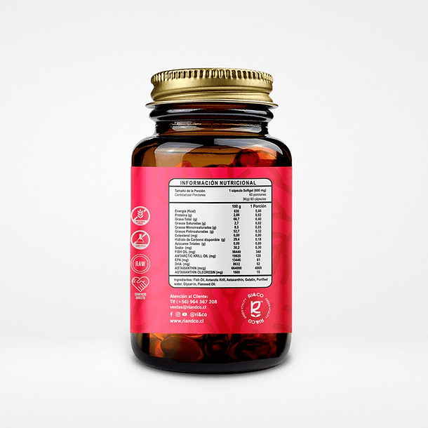 Astaxanthin 4mg 600mg 60 cápsula blanda 2